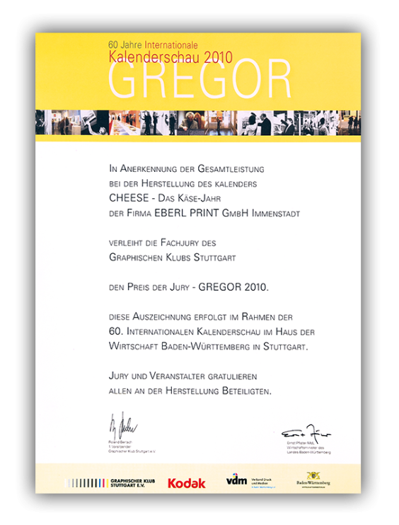 Internationale Kalenderschau 2010 