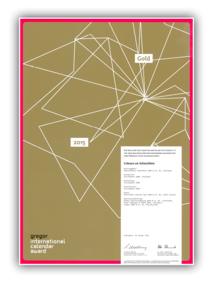 Gregor Award 2015 – Colours on Scheufelen