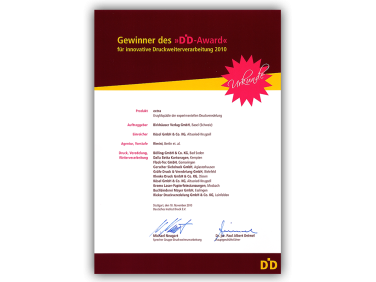 Gewinner des &quot;DD-Award&quot; 