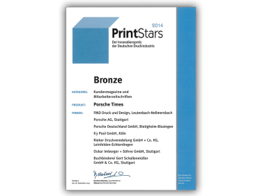 PrintStars 2014 – Innovationspreis der Druckindustrie