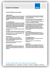 Relieflack Technische Richtlinien