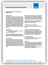 Veredelung von Digitaldrucken Technische Richtlinien