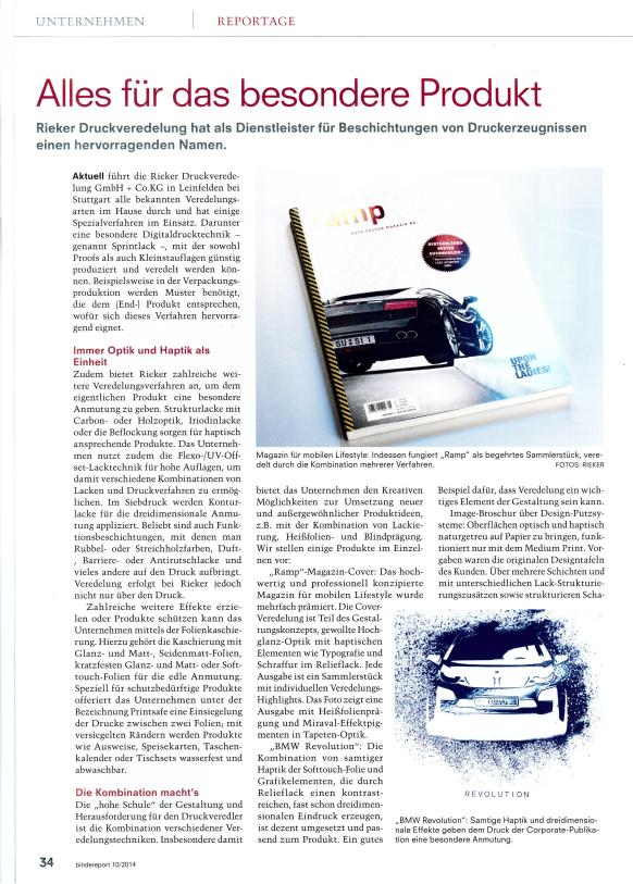 Alles für das besondere Produkt