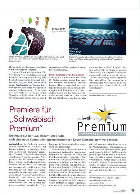 Alles für das besondere Produkt