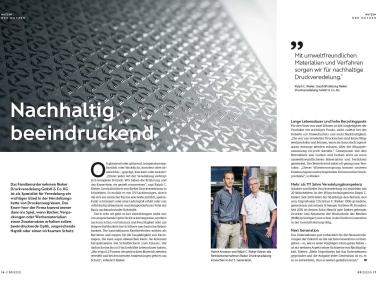 Nachhaltig beeindruckend