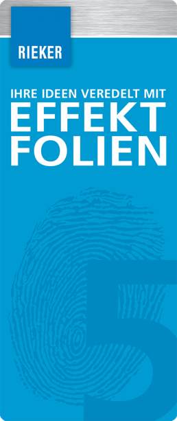 Effektfolien - Rieker Druckveredelung
