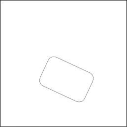 Fensterkaschierung Maske