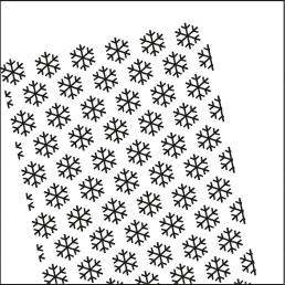 Maske Strukturlack Schaum im Siebdruck