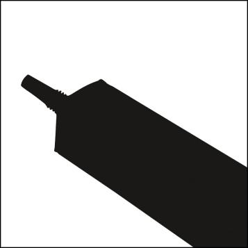 Relieflack matt im Siebdruck, ganze Tube