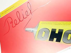 Relieflack glänzend Low im Siebdruck - 2.03